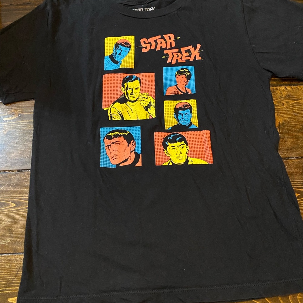Star Trek Graphic Black T-Shirt